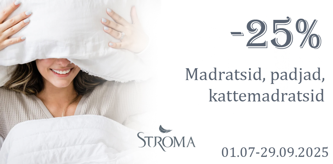 Stroma. Voodid. Madratsid. Kontinentaalvoodid. Soodus. kampaania